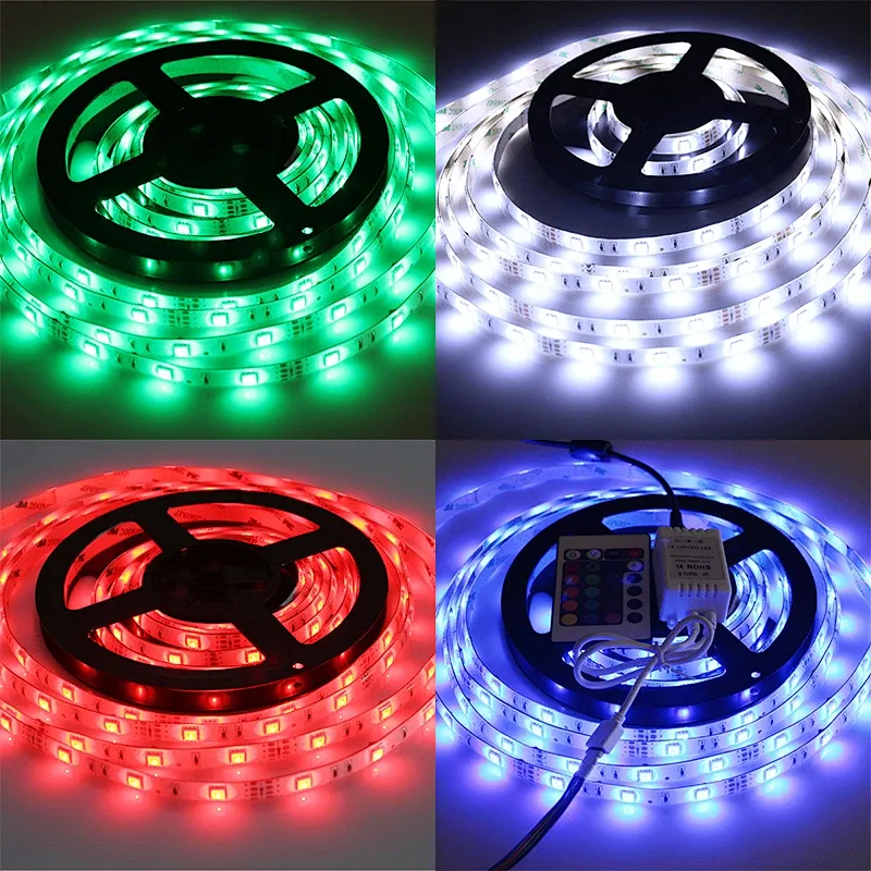 IP20 IP65 DC12V  High-Brightness RGB Smart Color-Changing Light Strip